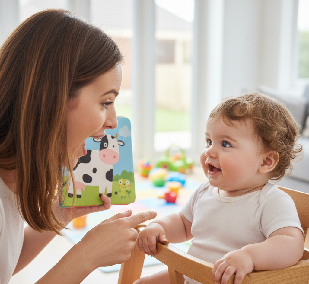 Desarrollo · Cómo estimular el habla desde los primeros meses