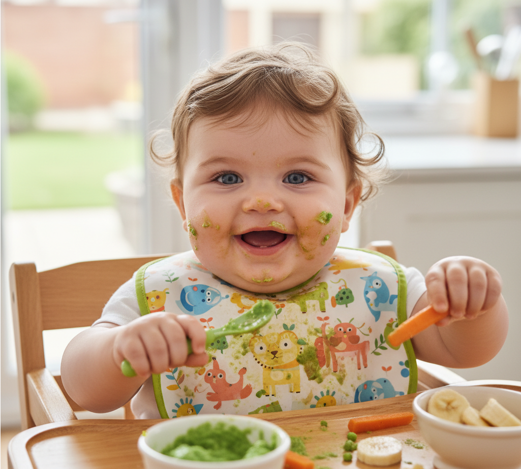 Alimentación · Los primeros alimentos del bebé: cómo empezar sólidos sin miedo